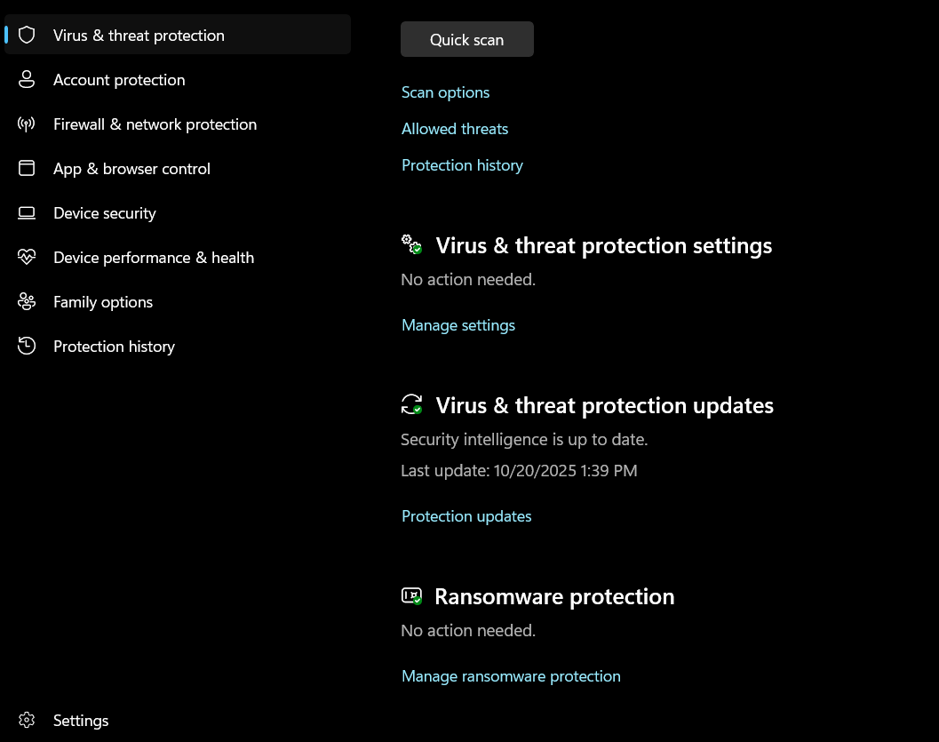 Windows Security Alert